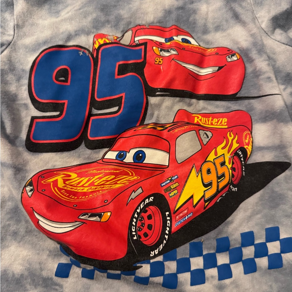Lightning McQueen Kids T-Shirt - 2T - Picture 2 of 3